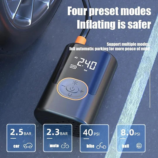 🔥Cordless Smart Tire Inflator🔝Inflate Anytime Pay on 💸Cash on delivery